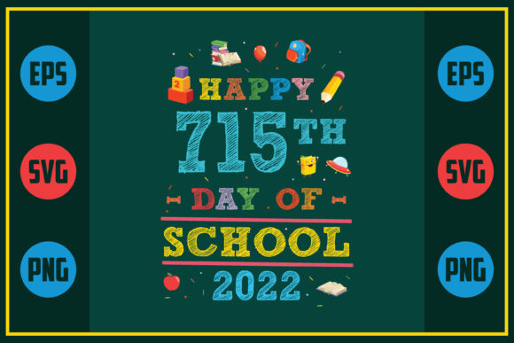 Happy 715th Day: Graphics for Crafts & Branding
