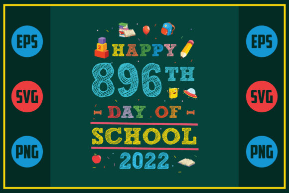 Review: Happy 896th Day of School Graphics & Crafts